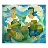 Oscar Salita, Untitled, oil on canvas