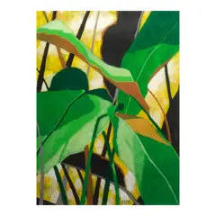 Soler Santos, Plant Series, acrylic on paper