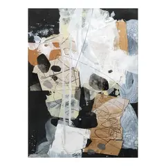 Soler Santos, Stream, mixed media on paper