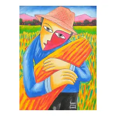 Philipp Badon, Untitled, oil on canvas