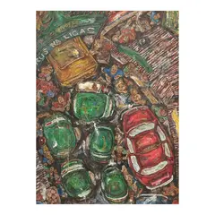 Dansoy Coquilla, Untitled, oil on canvas