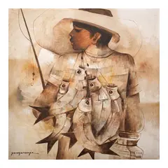 Paco Gorospe, Untitled, oil on canvas