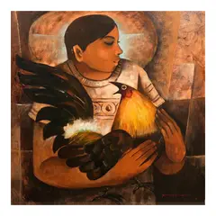 Paco Gorospe, Untitled, oil on canvas
