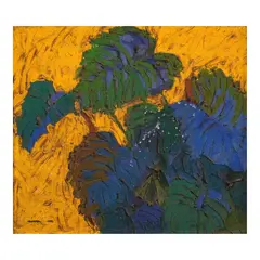 Untitled by Ibarra dela Rosa, oil on canvas, sold Jul 2026