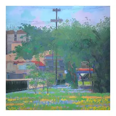 Binondo by Ibarra dela Rosa, oil on canvas, sold Jul 2026