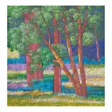 Ibarra dela Rosa, Untitled, oil on canvas