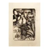 5:30 by Andres Barrioquinto Ronald Ventura Joel Mendez Butch Payawal, graphite on paper, sold Jul 2026