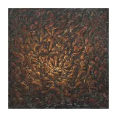 Sama Sama Puto Maya by Alfredo Aquilizan, oil on canvas on plywood, sold Jul 2026