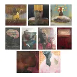 Parker Encisa, Untitled, d.) Untitled <br> oil on canvas <br> 72 1/4” x 48 1/4” (184 cm x 123 cm) <br> <br> e.) Untitled <br> oil on canvas <br> 72” x 48” (183 cm x 122 cm) <br> <br> f.) Untitled <br> signed and dated 2003 (lower right) <br> oil on canvas <br> 36” x 24” (91 cm x 61 cm)<br><br>