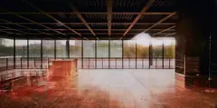 Michael Wesely, Neue Nationalgalerie (1.4.2016 - 26.4.2017), 2017, C-Print