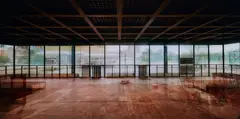 Michael Wesely, Neue Nationalgalerie (1.4.2016 - 26.4.2017), 2017, C-Print