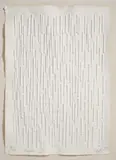 Auktion 1110, Los 45 by Günther Uecker, 1995, Prägedruck auf Bütten, sold Oct 2021