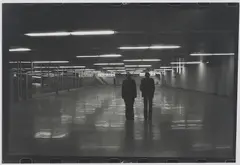 Július Koller, Underground, 1981, Gelatinesilberabzug