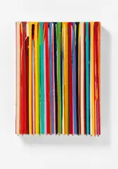 Markus Linnenbrink, "Unidentical Twins N/10", 2000, Epoxidharz auf Leinwand