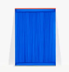 Imi Knoebel, An meine grüne Seite C 07-1, 2007, Acryl auf Aluminiumplatte und Acryl auf Kunststofffolie