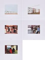 Dan Graham, Homes for America, 1966-74, Mappe mit 6 Farboffsets auf leichtem Karton