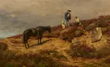 Eugen Bracht, "Septembermorgen auf der Haide"