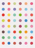 Damien Hirst, Unique Spot Etching (Oleoylsarcosine), 2008, Farbaquatinta auf Büttenkarton