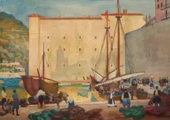 Karl Langhammer, Auktion 479, Los 166, Öl auf Leinwand