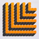 Kaspar Thomas Lenk, Ohne Titel, 1972, Farbserigrafie auf leichtem Karton