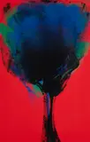 Otto Piene, Ohne Titel, 1972, Farbserigrafie auf Karton