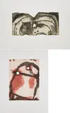 Emil Schumacher, Konvolut von 2 Druckgrafiken