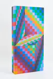 Victor Vasarely, Bidim Mc, 1988, Acryl auf Holz