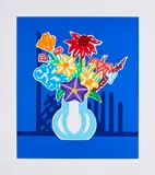 Tom Wesselmann, Aus: Meine Kindheit - Schmerz und Heilung, 1998, Farbserigrafie auf leichtem Karton