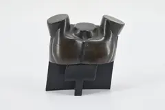 Torso by Miguel Ortiz Berrocal, bronze, sold Mar 2022