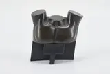 Torso by Miguel Ortiz Berrocal, Bronze, braun patiniert, auf Sockel aufgesteckt, sold Mar 2022