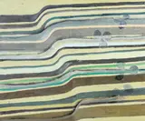 Anton Henning, Interieur No. 8, 1997, Öl auf Leinwand