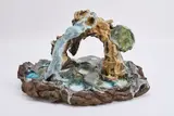 Norbert Prangenberg, Ohne Titel, 2006, Ton, gebrannt, in Fayencetechnik gefasst