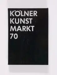 Mappenwerk, Kölner Kunstmarkt 70, 1970, Luxusausgabe