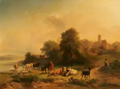 Joseph Koch, Auktion 479, Los 157, Öl auf Leinwand
