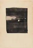Norbert Schwontkowski, The secret of moon (X), 1988, Linolschnitt auf dünnem Velin