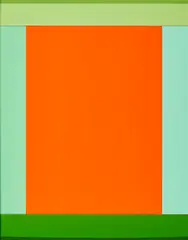 Imi Knoebel, "Anima Mundi 37", 2011/2013, Acryl auf Kunststoffstreifen, collagiert