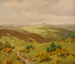 Auktion 479, Los 241 by Fritz von Wille, Öl auf Leinwand, sold Jan 2022