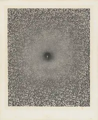 Roman Opałka, Adam i Ewa, 1968, Radierung auf Bütten