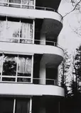 Architektur II by Günther Förg, 1993, The complete set of five gelatin silver prints, on Orwo Baryt paper, the full sheets,, sold Nov 2021