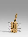 Günther Uecker, "Le trou du coeur"
