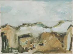 Thomas Kohl, "Vogue", 1992, Öl auf Leinwand