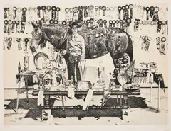 Richard McLean, Ohne Titel, Lithografie auf Arches (Wasserzeichen)