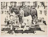Richard McLean, Ohne Titel, Lithografie auf Arches (Wasserzeichen)
