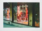 Tom Blackwell, Saks with Carriages, 2003, Offsetlithografie auf AQUARELLE ARCHES (Trockenstempel)