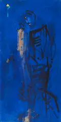 Adi Holzer, "Der Schmerz (Hasseris)", 1996, Acryl auf Leinwand
