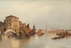 Karl Kaufmann, Auktion 479, Los 154, Öl auf Leinwand