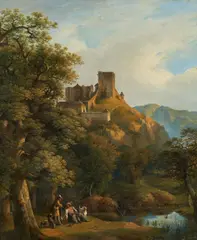 Caspar Scheuren, Auktion 479, Los 203, Öl auf Leinwand