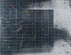Landscapes by Shusaku Arakawa, 1970, Farblithografie auf Velin, sold Feb 2022