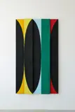 Alfonso Hüppi, Holzrelief, 2008, Acryl auf Holz