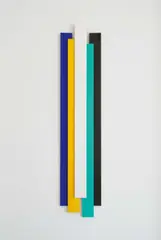 Alfonso Hüppi, Holzrelief, 2009, Holz, Acryl, Kasein